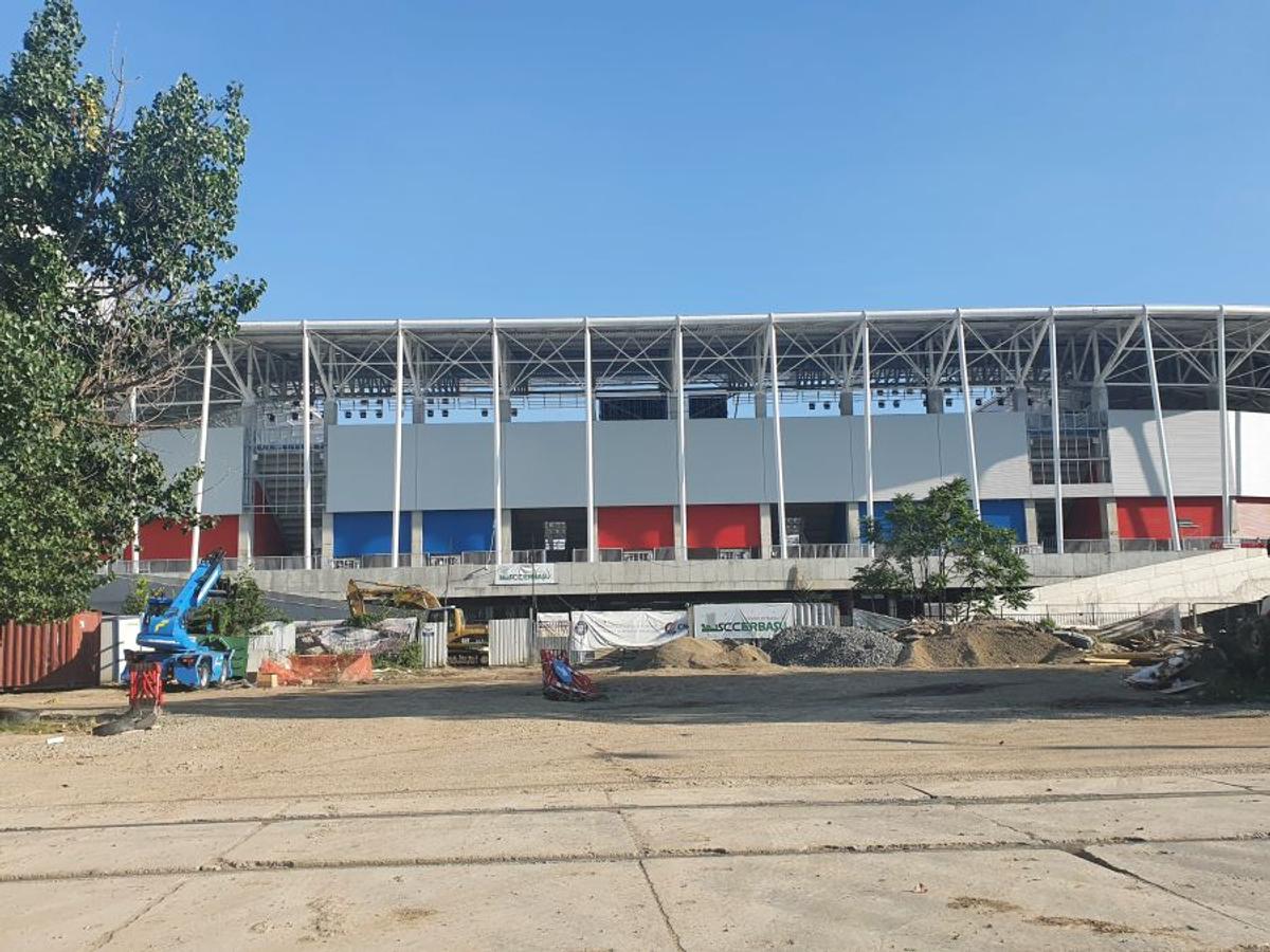 VIDEO + FOTO. Imagini de azi de la stadionul Steaua » Noutăți la „bijuteria” din Ghencea