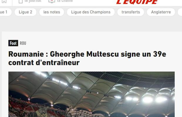 DINAMO. Gigi Mulțescu a ajuns în L'Equipe după ce i-a preluat din nou pe „câini” » Ce au remarcat jurnaliștii francezi