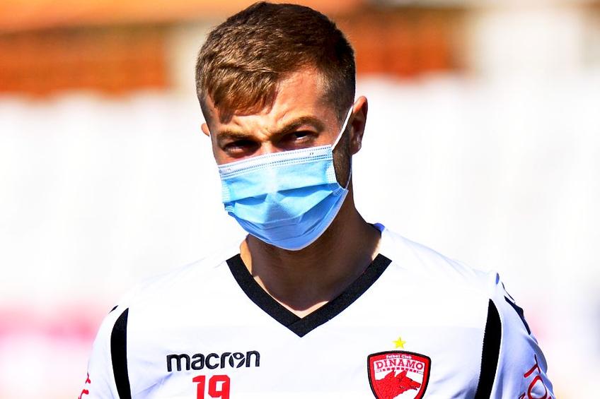 Daniel Popa, 26 de ani, a fost rezervă în acest sezon la Dinamo, a jucat 31 de meciuri, dar doar de 5 ori a prins tricoul de titular