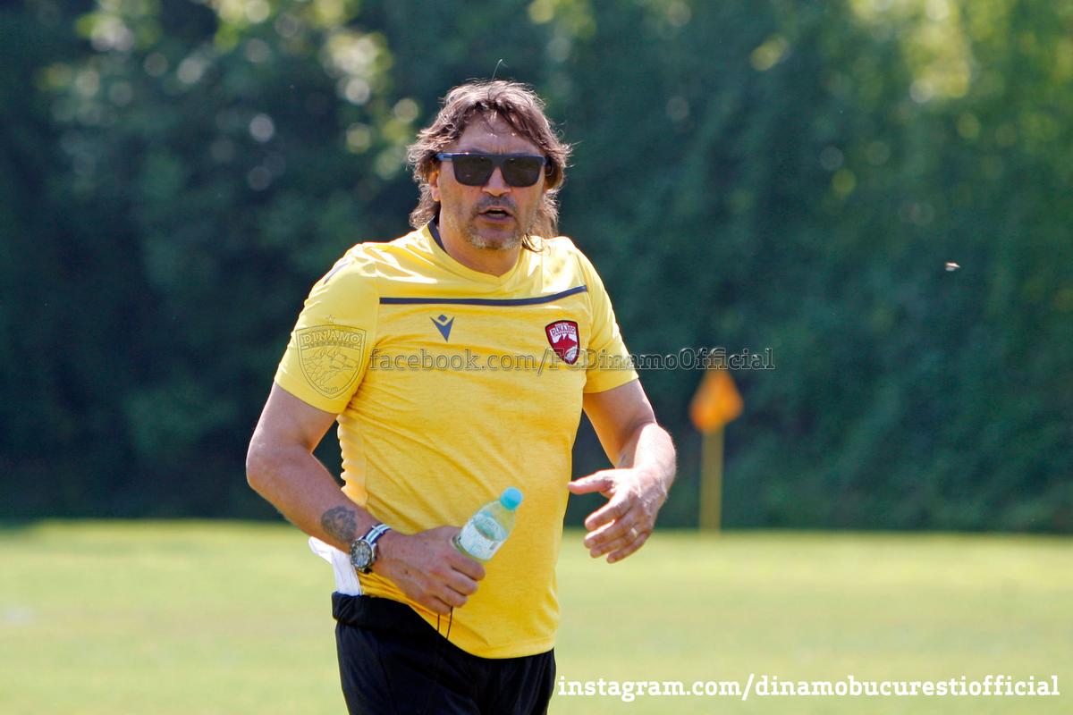 Dario Bonetti a semnat cu Dinamo și a condus azi primul antrenament