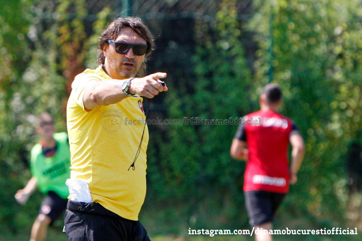 Dario Bonetti a semnat cu Dinamo și a condus azi primul antrenament