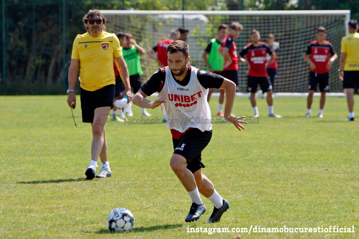 Dario Bonetti a semnat cu Dinamo și a condus azi primul antrenament
