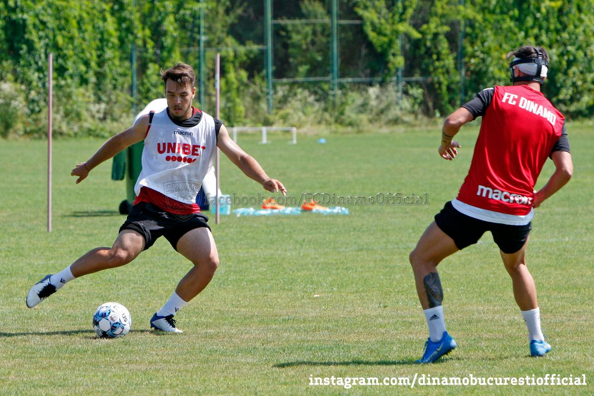 Primul antrenament a lui Dario Bonetti la Dinamo