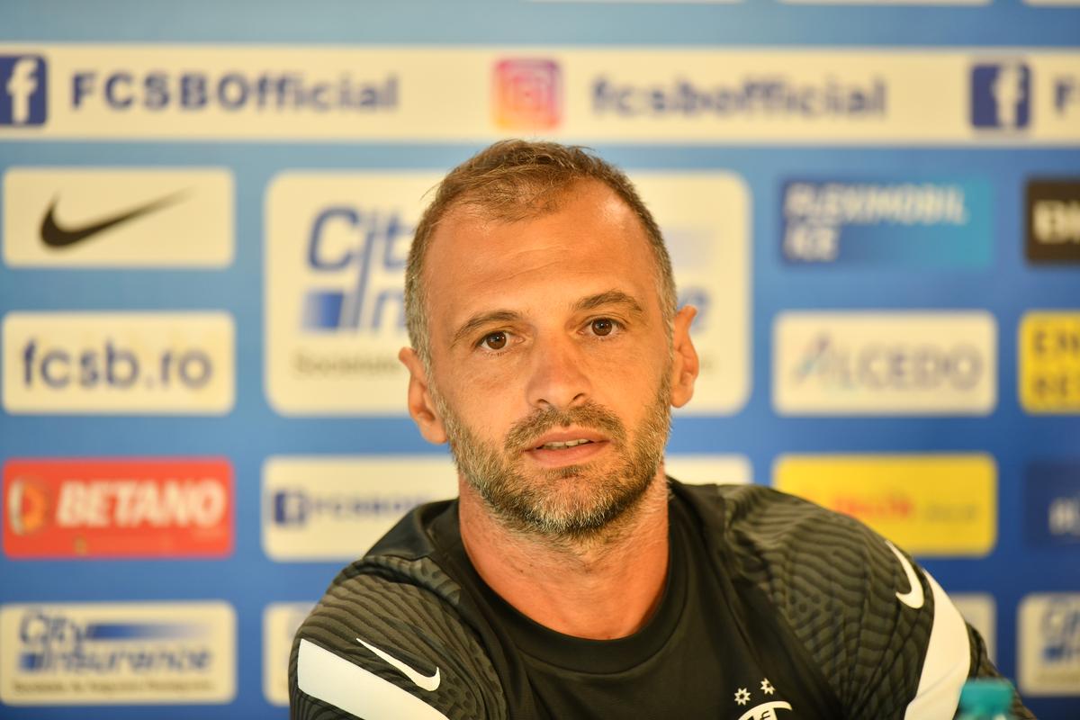 Conferință FCSB:  Dinu Todoran - Mihai Stoica // FOTO: Cristi Preda