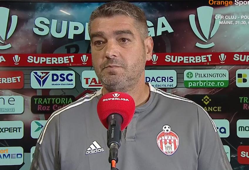 Rapid și Sepsi au remizat, scor 0-0, în primul duel tare al ediției 2023/2024 din SuperLigă. Liviu Ciobotariu, antrenorul covăsnenilor, a recunoscut cu mult fair-play superioritatea adversarilor.