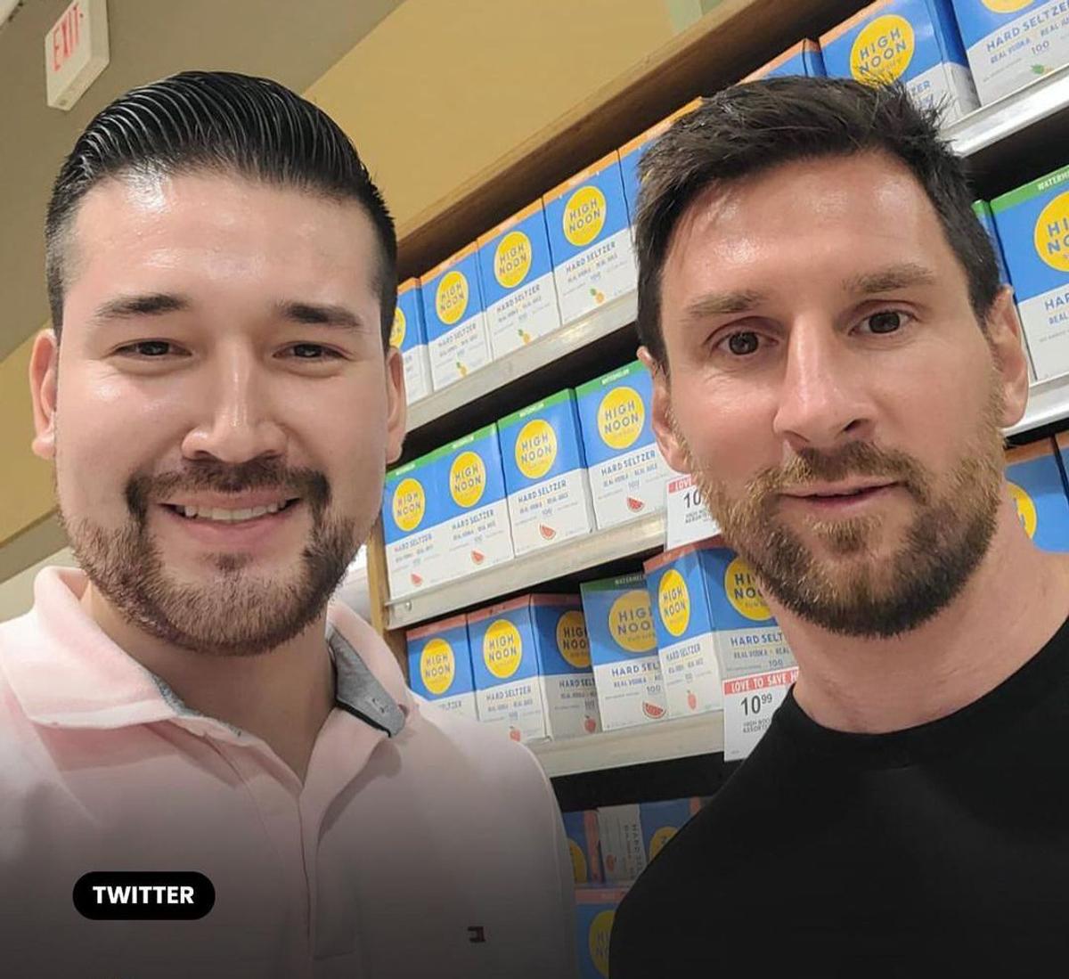 Primele imagini cu Leo Messi la Miami. Foto: Twitter