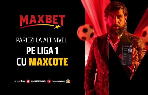 Start în Liga 1 cu MaxCote și MaxBonusuri pe MaxBet.ro!