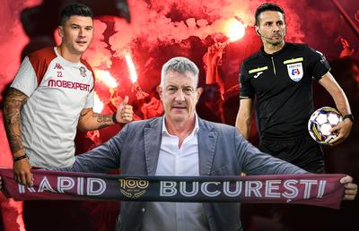5 informații de la Rapid - Sepsi » Corona pentru arbitri, revenirea după 8 ani a lui Bergodi + două recorduri bifate pe Giulești
