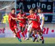 Rareș Pop (18 ani), mijlocașul dreapta al celor de la UTA Arad, a marcat primul gol al noii ediții de Superliga, în minutul 45+6 al partidei pe care „Bătrâna Doamnă” o dispută în compania celor de la Oțelul Galați.