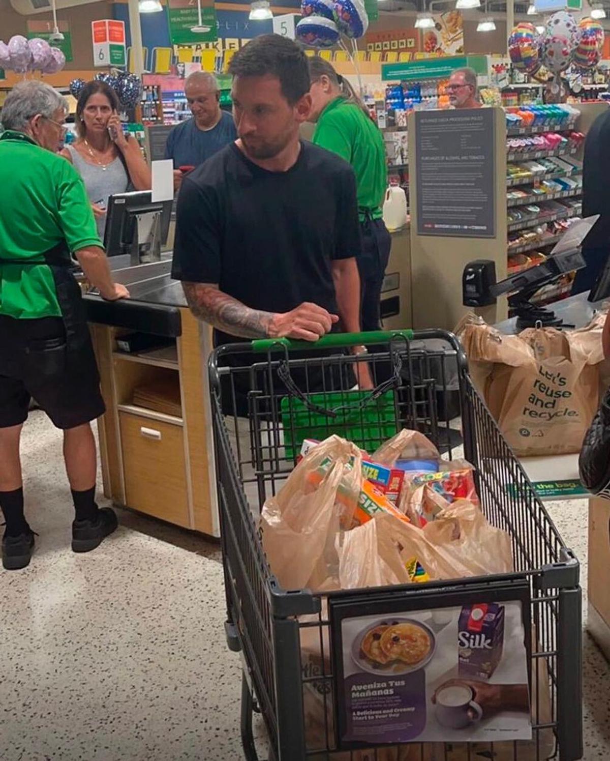 Primele imagini cu Leo Messi la Miami. Foto: Twitter