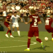 Golul lui Cîrjan în CFR Cluj - Dinamo