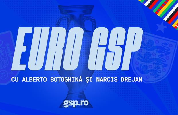EURO GSP » Spania și Anglia luptă pentru trofeu! Boțoghină și Drejan comentează finala EURO 2024 și oferă ultimul premiu din acest sezon
