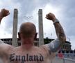 Spectacol pe străzile Berlinului înainte de Spania - Anglia