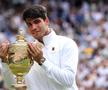 Carlos Alcaraz (21 de ani, 3 ATP) l-a învins pe Novak Djokovic (37 de ani, 2 ATP), scor 6-2, 6-2, 7-6(4), și este campionul de la Wimbledon 2024. Ibericul își apără titlul cucerit anul trecut.
