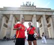 Spectacol pe străzile Berlinului înainte de Spania - Anglia