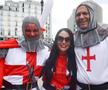 Spectacol pe străzile Berlinului înainte de Spania - Anglia