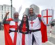 Spectacol pe străzile Berlinului înainte de Spania - Anglia