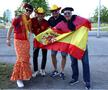Spectacol pe străzile Berlinului înainte de Spania - Anglia