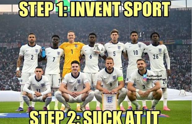 Sare pe rană! Cele mai aspre glume după înfrângerea Angliei în finala Euro