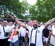 Fanii englezi, înainte de finala Euro 2024