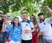 Fanii englezi, înainte de finala Euro 2024