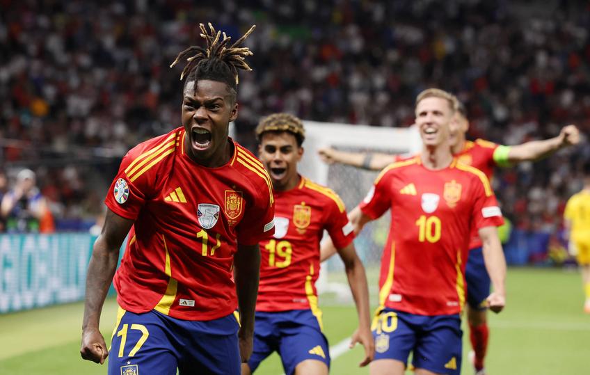 Nico Williams (22 de ani) a fost omul care a deschis balul în finala Euro 2024