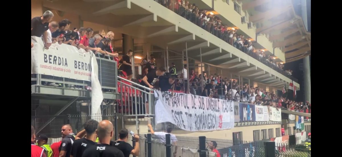 Scandal imens la meciul Csikszereda - Dinamo, de la Miercurea Ciuc