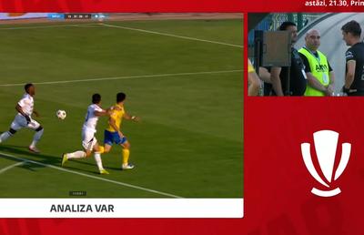 Două decizii controversate în prima etapă de Superliga » Arbitrul a fost chemat la VAR, dar a ignorat recomandarea