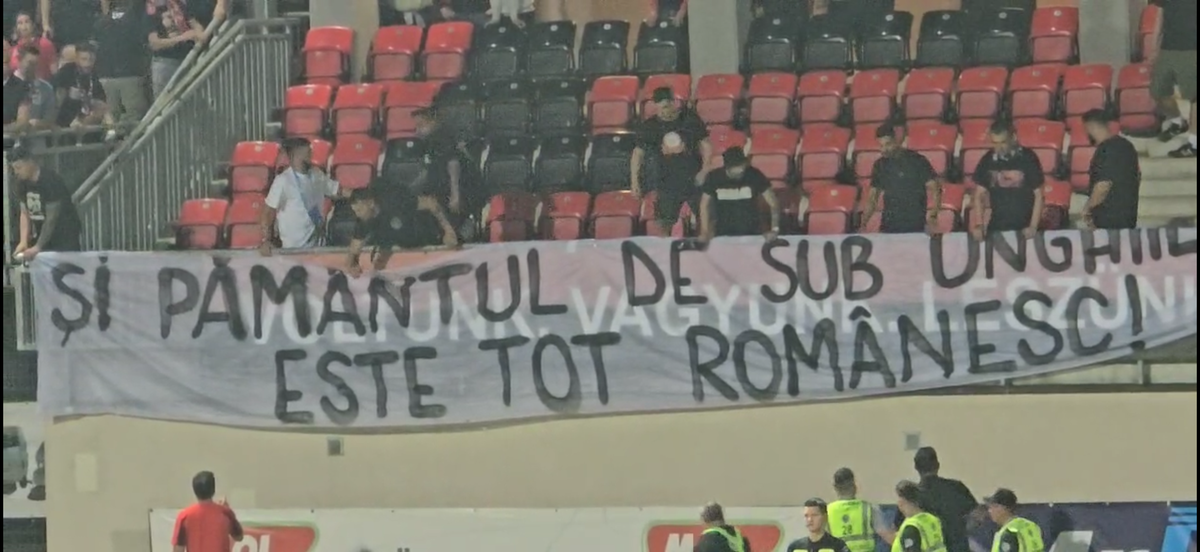 Scandal imens la meciul Csikszereda - Dinamo, de la Miercurea Ciuc