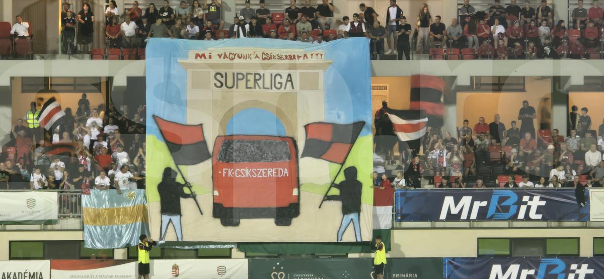 Harta Ungariei Mari la Csikszereda - Dinamo + scenografia