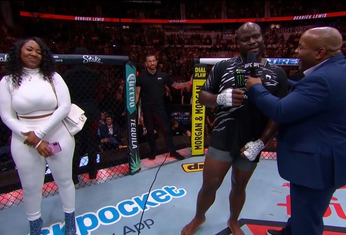 Derrick Lewis a făcut asistența să râdă, după victoria din UFC cu Tallison Teixeira