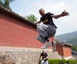 Victor Wembanyama, superstarul NBA, a devenit călugăr războinic la un templu Shaolin din China/Foto: Instagram (Wemby)