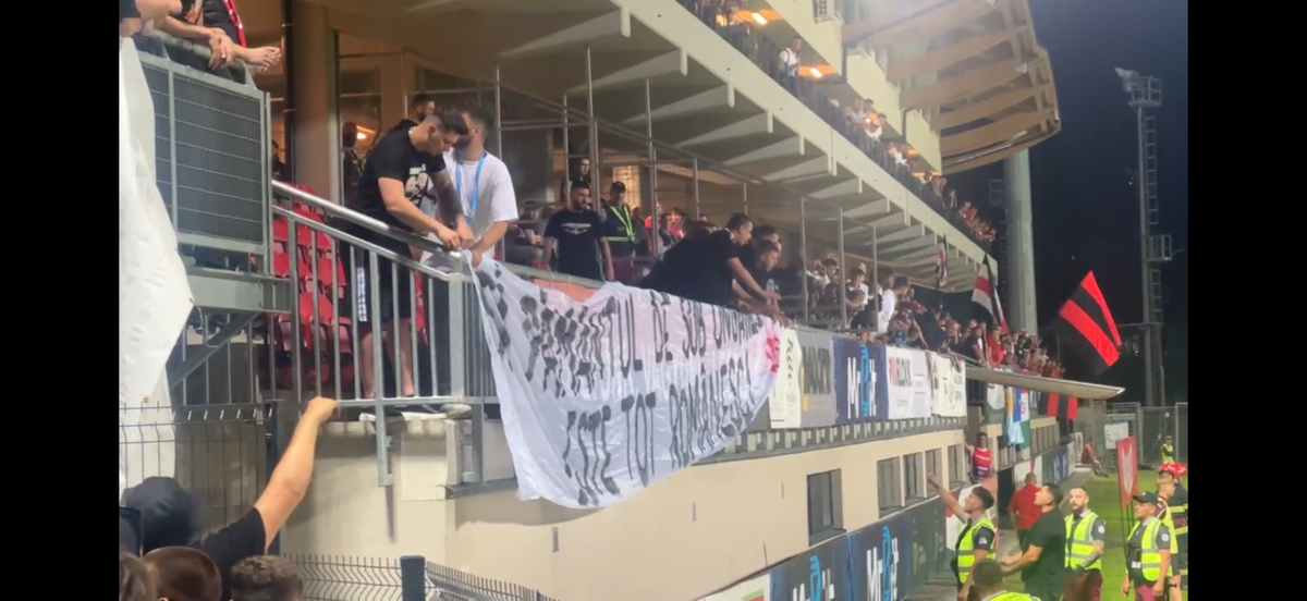 Scandal imens la meciul Csikszereda - Dinamo, de la Miercurea Ciuc