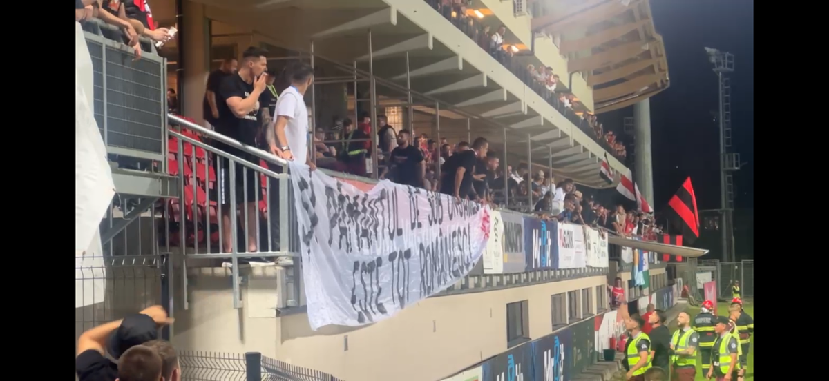 Scandal imens la meciul Csikszereda - Dinamo, de la Miercurea Ciuc
