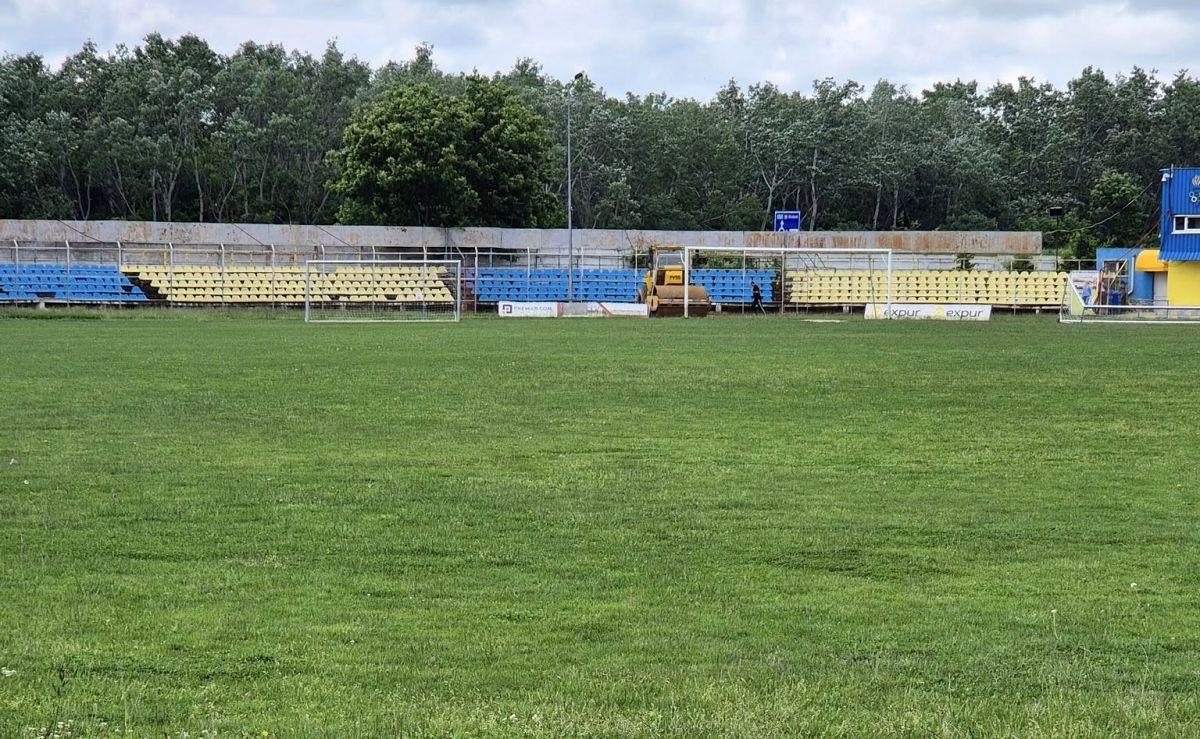 A început modernizarea stadionului „1 mai” din Slobozia