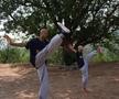Victor Wembanyama, superstarul NBA, a devenit călugăr războinic la un templu Shaolin din China/Foto: Instagram (Wemby)