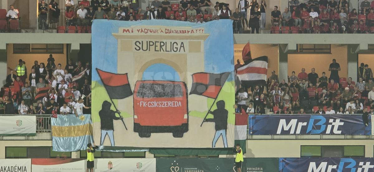 Harta Ungariei Mari la Csikszereda - Dinamo + scenografia