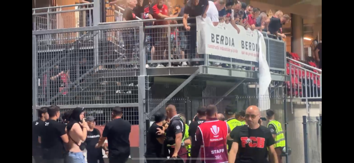 Scandal imens la meciul Csikszereda - Dinamo, de la Miercurea Ciuc