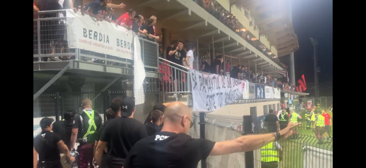 Scandal imens la meciul Csikszereda - Dinamo, de la Miercurea Ciuc