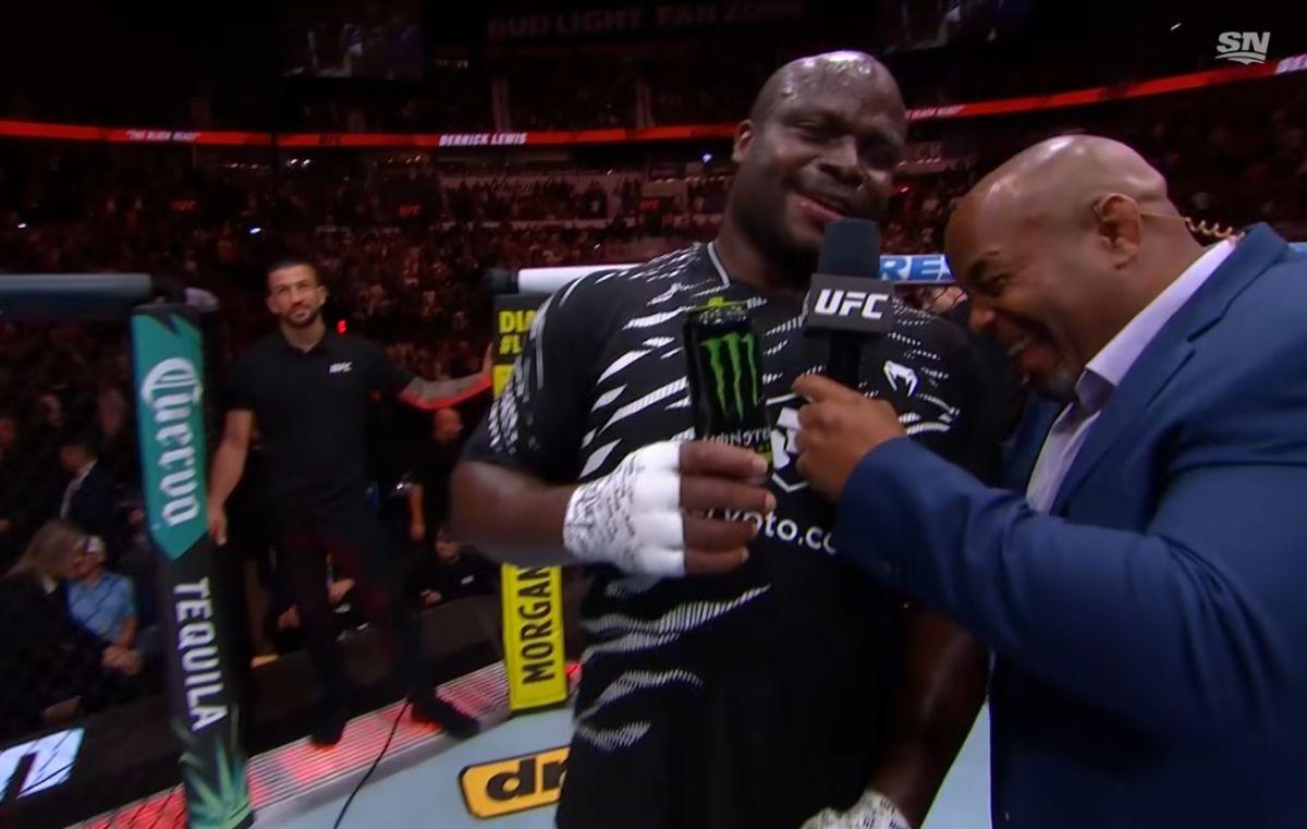 Derrick Lewis a făcut asistența să râdă, după victoria din UFC cu Tallison Teixeira