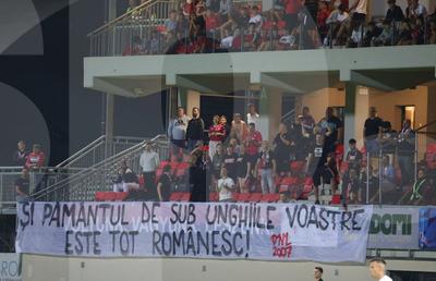 Peluza Sud Dinamo despre evenimentele de la Miercurea Ciuc: „Alianță anti-românească, complet lipsită de umanitate”