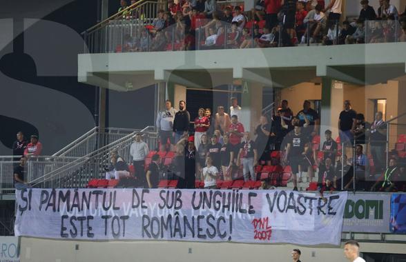 Peluza Sud Dinamo despre evenimentele de la Miercurea Ciuc: „Alianță anti-românească, complet lipsită de umanitate”