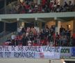 Banne-ul afișat de fanii lui Dinamo la Miercurea Ciuc/ foto: Ionuț Iordache (GSP)