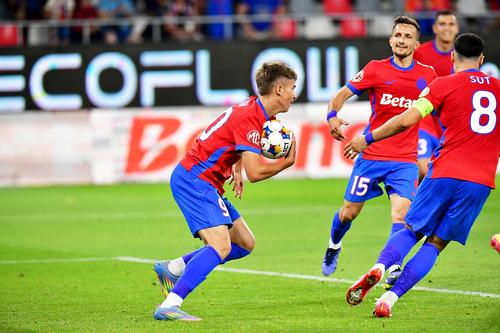 Alexandru Stoian a înscris primul gol al FCSB-ului în noul campionat // foto: Cristi Preda (GSP)