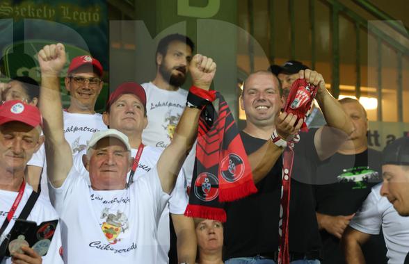 Harta Ungariei Mari la Csikszereda - Dinamo » Ce s-a auzit în tribune la Miercurea Ciuc și scenografia pregătită