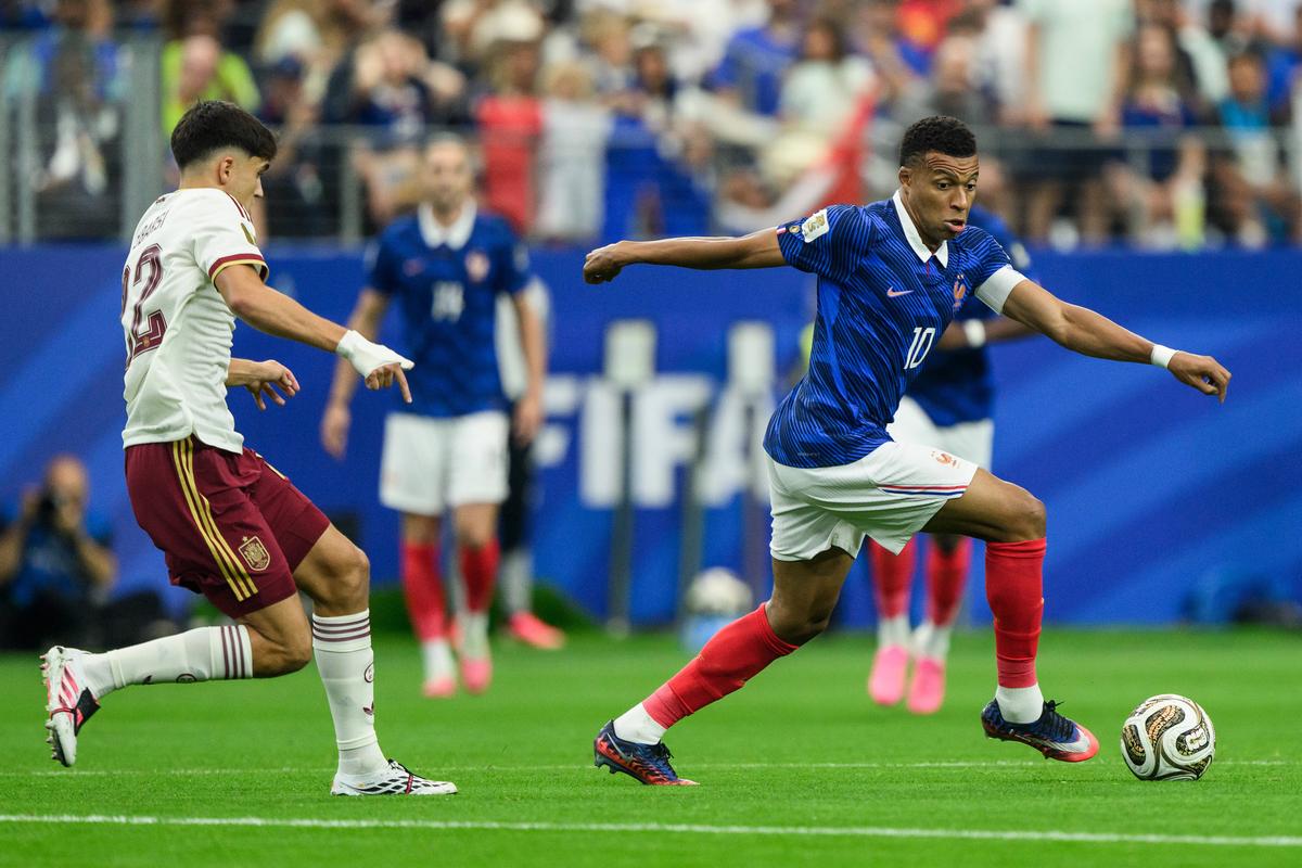 Imagini de la semfinala Franța - Spania de la Campionatul Mondial // foto: Imago