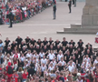 100.000 de oameni au „vâslit” la Oslo » Show în fața Palatului Regal la revenirea Norvegiei + Haaland, primit de rege