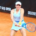 Miriam Bulgaru în acțiune la UniCredit Iași Open Foto: Roxana Fleșeru