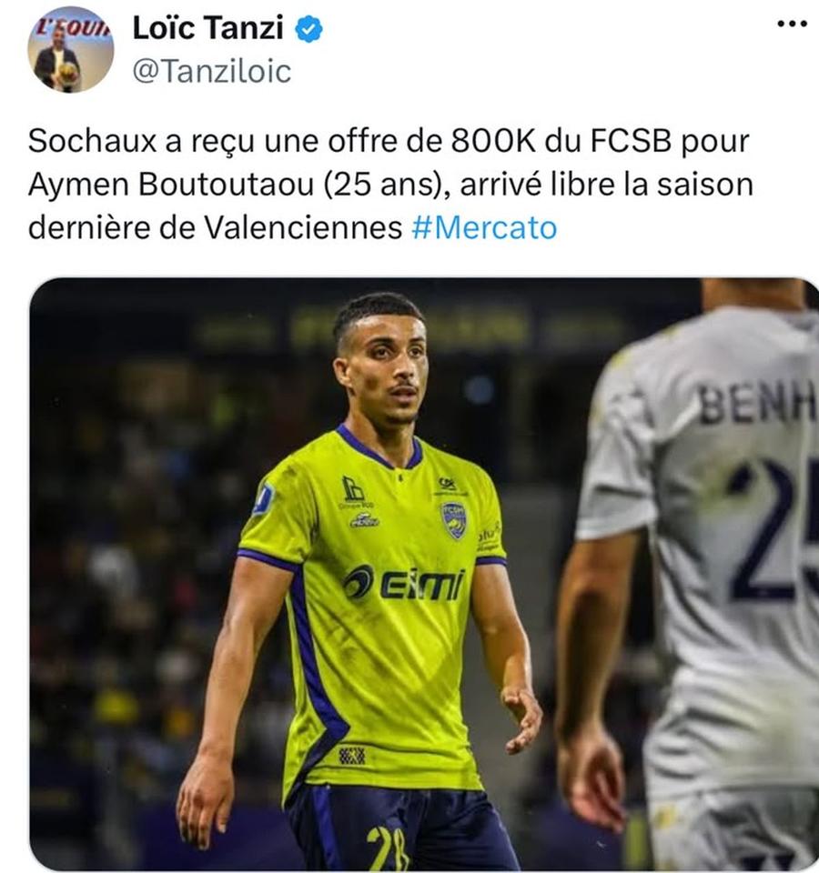 FCSB a făcut ofertă de 800.000 de euro » El e jucătorul-vedetă dorit de roș-albaștri: „Îl urmărim de mult”