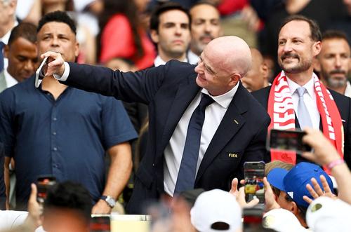Gianni Infantino, la Campionatul Mondial de fotbal, foto: Imago